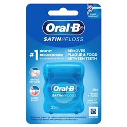 OB-13242890 - Oral B Satin Tape - 25m, 6-Pack